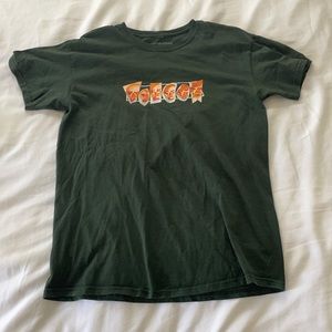 Green Volcom Louie Lopez Faces T-Shirt